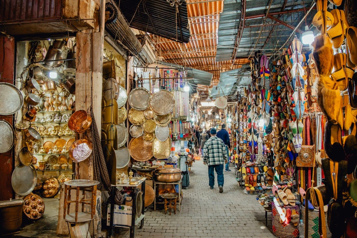 Marché animé de Marrakech